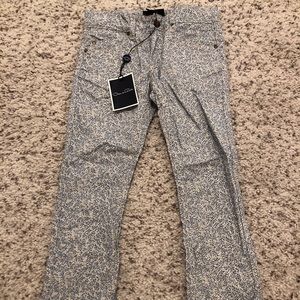 NEW 4T girl print pants - Oscar de la Renta